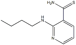2-(butylamino)pyridine-3-carbothioamide Structure