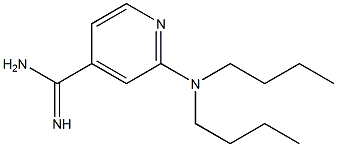 2-(dibutylamino)pyridine-4-carboximidamide 구조식 이미지