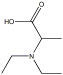2-(diethylamino)propanoic acid 구조식 이미지