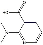 2-(dimethylamino)pyridine-3-carboxylic acid 구조식 이미지