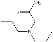 2-(dipropylamino)ethanethioamide Structure