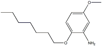 2-(heptyloxy)-5-methoxyaniline 구조식 이미지