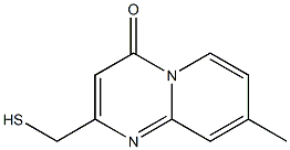 2-(mercaptomethyl)-8-methyl-4H-pyrido[1,2-a]pyrimidin-4-one Structure