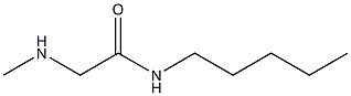 2-(methylamino)-N-pentylacetamide Structure