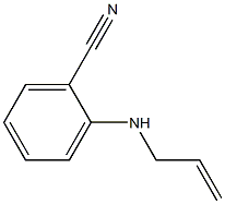 2-(prop-2-en-1-ylamino)benzonitrile Structure