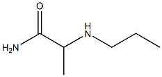 2-(propylamino)propanamide Structure