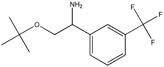 2-(tert-butoxy)-1-[3-(trifluoromethyl)phenyl]ethan-1-amine Structure