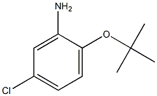 2-(tert-butoxy)-5-chloroaniline Structure