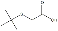 2-(tert-butylsulfanyl)acetic acid Structure