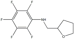 2,3,4,5,6-pentafluoro-N-(oxolan-2-ylmethyl)aniline 구조식 이미지