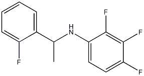 2,3,4-trifluoro-N-[1-(2-fluorophenyl)ethyl]aniline 구조식 이미지