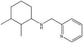 2,3-dimethyl-N-(pyridin-2-ylmethyl)cyclohexan-1-amine 구조식 이미지