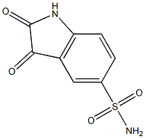 2,3-dioxoindoline-5-sulfonamide Structure