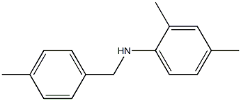 2,4-dimethyl-N-[(4-methylphenyl)methyl]aniline Structure