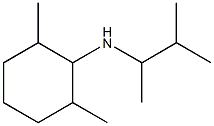 2,6-dimethyl-N-(3-methylbutan-2-yl)cyclohexan-1-amine Structure