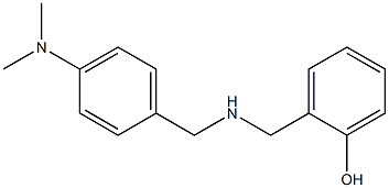 2-[({[4-(dimethylamino)phenyl]methyl}amino)methyl]phenol Structure