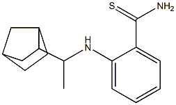 2-[(1-{bicyclo[2.2.1]heptan-2-yl}ethyl)amino]benzene-1-carbothioamide Structure