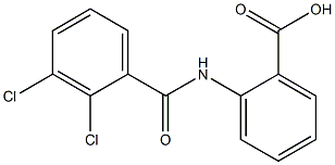 2-[(2,3-dichlorobenzene)(methyl)amido]benzoic acid 구조식 이미지