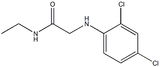 2-[(2,4-dichlorophenyl)amino]-N-ethylacetamide Structure