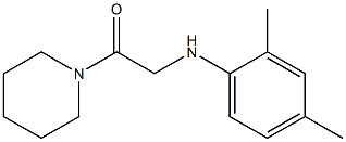 2-[(2,4-dimethylphenyl)amino]-1-(piperidin-1-yl)ethan-1-one 구조식 이미지