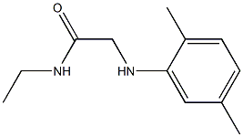 2-[(2,5-dimethylphenyl)amino]-N-ethylacetamide 구조식 이미지