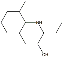 2-[(2,6-dimethylcyclohexyl)amino]butan-1-ol 구조식 이미지