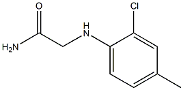 2-[(2-chloro-4-methylphenyl)amino]acetamide Structure