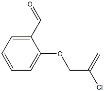 2-[(2-chloroprop-2-en-1-yl)oxy]benzaldehyde Structure