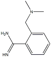 2-[(dimethylamino)methyl]benzenecarboximidamide Structure