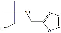 2-[(furan-2-ylmethyl)amino]-2-methylpropan-1-ol 구조식 이미지