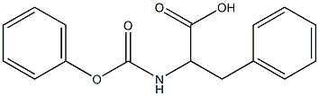 2-[(phenoxycarbonyl)amino]-3-phenylpropanoic acid Structure