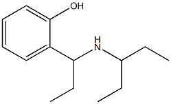2-[1-(pentan-3-ylamino)propyl]phenol 구조식 이미지