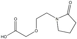 2-[2-(2-oxopyrrolidin-1-yl)ethoxy]acetic acid 구조식 이미지