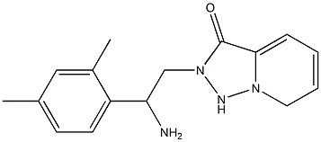 2-[2-amino-2-(2,4-dimethylphenyl)ethyl]-2H,3H-[1,2,4]triazolo[3,4-a]pyridin-3-one 구조식 이미지