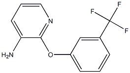 2-[3-(trifluoromethyl)phenoxy]pyridin-3-amine Structure