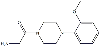 2-[4-(2-methoxyphenyl)piperazin-1-yl]-2-oxoethanamine Structure