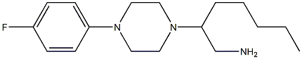 2-[4-(4-fluorophenyl)piperazin-1-yl]heptan-1-amine Structure