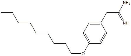 2-[4-(nonyloxy)phenyl]ethanimidamide 구조식 이미지