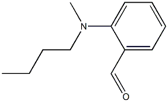 2-[butyl(methyl)amino]benzaldehyde 구조식 이미지