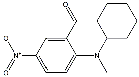 2-[cyclohexyl(methyl)amino]-5-nitrobenzaldehyde Structure