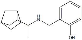 2-{[(1-{bicyclo[2.2.1]heptan-2-yl}ethyl)amino]methyl}phenol Structure