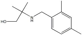 2-{[(2,4-dimethylphenyl)methyl]amino}-2-methylpropan-1-ol Structure