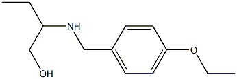 2-{[(4-ethoxyphenyl)methyl]amino}butan-1-ol 구조식 이미지