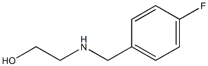 2-{[(4-fluorophenyl)methyl]amino}ethan-1-ol 구조식 이미지