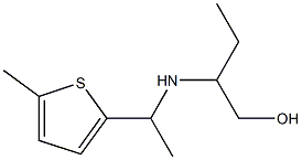 2-{[1-(5-methylthiophen-2-yl)ethyl]amino}butan-1-ol 구조식 이미지