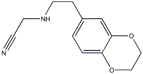 2-{[2-(2,3-dihydro-1,4-benzodioxin-6-yl)ethyl]amino}acetonitrile Structure