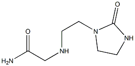 2-{[2-(2-oxoimidazolidin-1-yl)ethyl]amino}acetamide 구조식 이미지