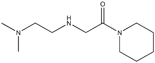 2-{[2-(dimethylamino)ethyl]amino}-1-(piperidin-1-yl)ethan-1-one 구조식 이미지