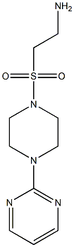 2-{[4-(pyrimidin-2-yl)piperazine-1-]sulfonyl}ethan-1-amine Structure