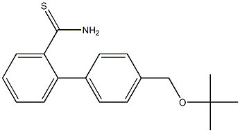 2-{4-[(tert-butoxy)methyl]phenyl}benzene-1-carbothioamide Structure
